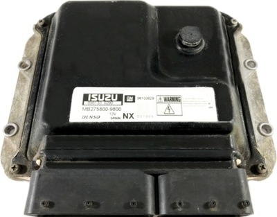 COMPUTADOR ECU OPEL ZAFIRA 1.7 98133029 8981330290  