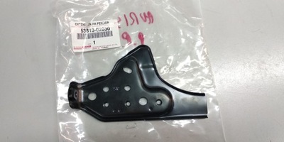 Toyota auris 07-12 кронштейн правый перед лист фото №1