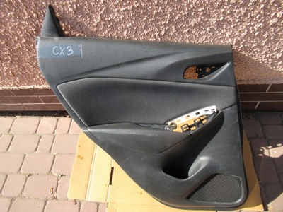 Mazda cx3 обивка обшивка левый задняя фото №1