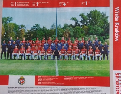 Liga polska Plakat - WISŁA KRAKÓW sezon 2019/20