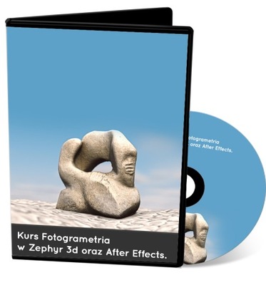 Kurs Fotogrametria w Zephyr 3d After Effects - DVD