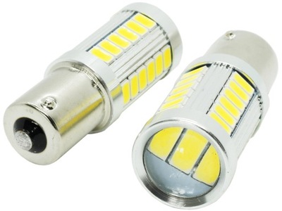 P21W ЛАМПОЧКА 33 СВІТОДІОД  LED SMD 5630 R5W BA15S 525LM фото