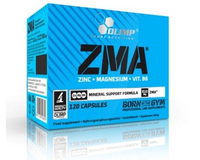 OLIMP ZMA 60 kaps. CYNK MAGNEZ B6 MZB TESTOSTERON