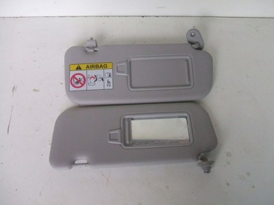 Kia rio iv v 17- козырёк солнцезащитный защита фото №1