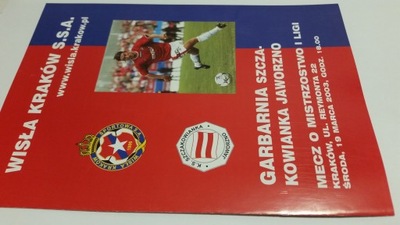 program WISŁA Kraków - SZCZAKOWIANKA Jaworzno 2003