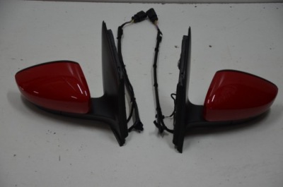 Vw up зеркало правое 5p красные ly3d фото №1