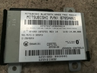 MÓDULO BLUETOOTH 8785A061 MITSUBISHI OUTLANDER 3  