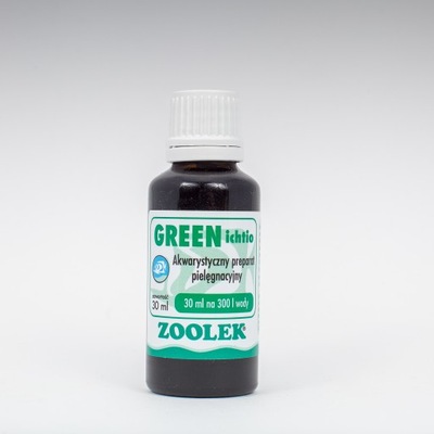ZOOLEK GREEN ichtio NA RYBIĄ OSPĘ ODKAŻA 30ml