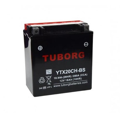 BATERÍA TUBORG YTX20CH-GEL 18.9AH 280A AGM  