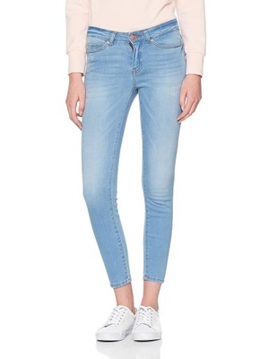 NOISY MAY spodnie jeans SUPER SLIM FIT 30/32