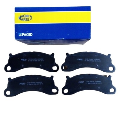 ZAPATAS DE FRENADO PARTE DELANTERA PORSCHE 911 MAGNETI MARELLI  