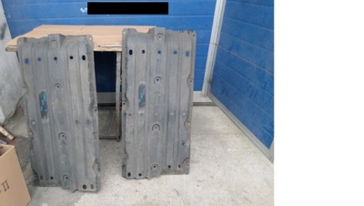 Защита пол space star 2013-2016 фото №1