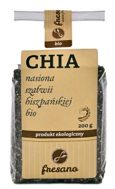 Chia – nasiona szałwii hiszpańskiej BIO 200 g