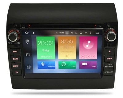 RADIO ANDROID Fiat Ducato Jumper Boxer 4co 2/16GB