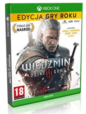 WIEDŹMIN III 3 DZIKI GON GOTY X1 POLSKA OKŁADKA