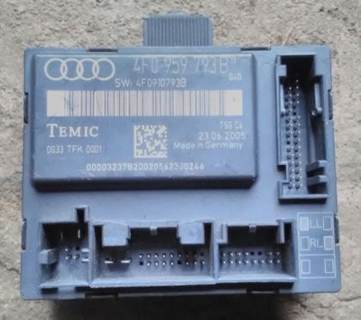 Audi a6 c6 модуль двері лівий перед 4f0959793b фото №1