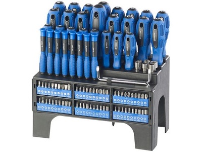 ŚRUBOKRĘTY I BITY zestaw 101 części