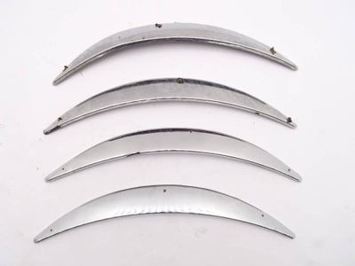 Mazda tribute 00-07 накладки крыльев хром фото №1