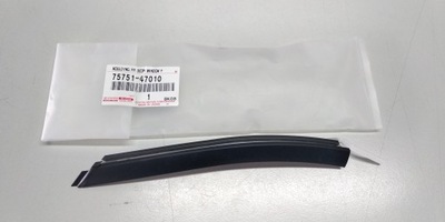 Toyota prius 2015- права молдинг двері перед nowa 75751-47010 фото №1