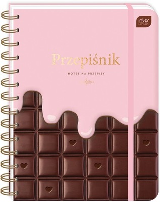 PRZEPIŚNIK ZESZYT NOTES DO PRZEPISÓW CHOCOLATE A5