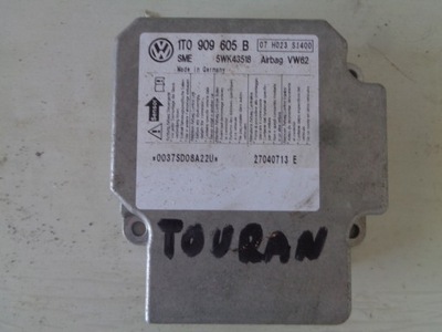 Модуль датчик подушка безопасности подушек vw touran 1t0909605b фото №1