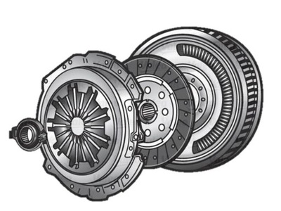 Зчеплення колесо двомасовий hyundai i40 1.7crdi 116km фото №1