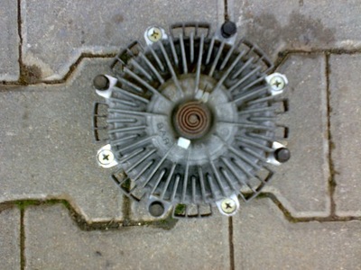 Kia sorento 02-08 2.5crdi вязкостная муфта вискомуфта сцепление фото №1