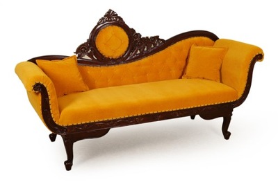 STYLOWA KANAPA sofa ludwik Chesterfield 80182e