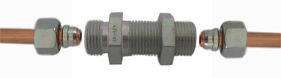 Złączka grodziowa rury 10mm ( M16x1,5 10L ) nypel