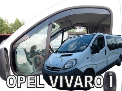 OPEL VIVARO I 1 2001-2014R (DLUGIE) DEFLECTORES HEKO  