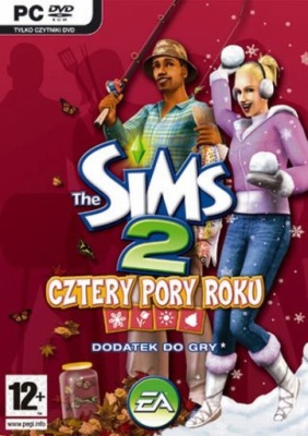 The Sims 2 Cztery Pory Roku Pudełko POLSKI JĘZYK