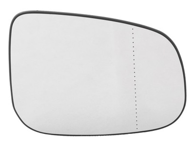 Вкладиш дзеркало volvo c30 c70 v50 s40 lift 10- v40 фото №1