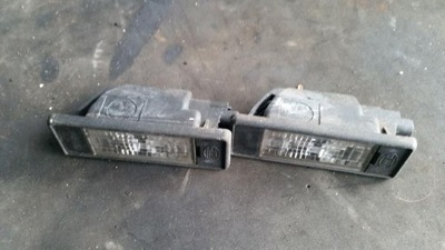 Лампа освещение номерного знака nissan primera p12 фото №1