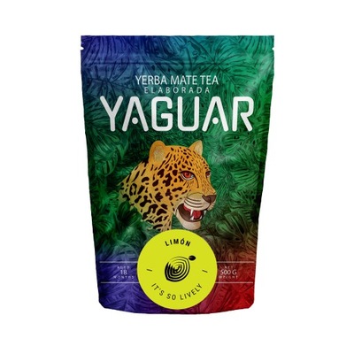 Yerba Mate Yaguar Limon Cytrynowa 0,5kg