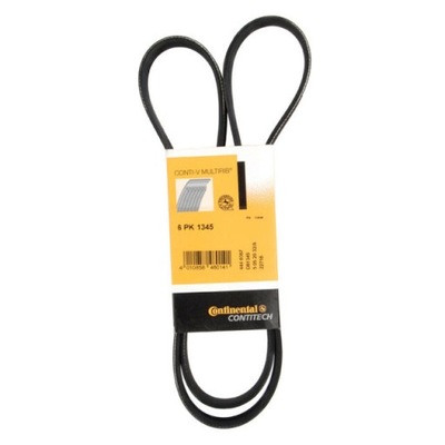 Continental 6pk1345 ремень клиновой многоручьевой фото №1