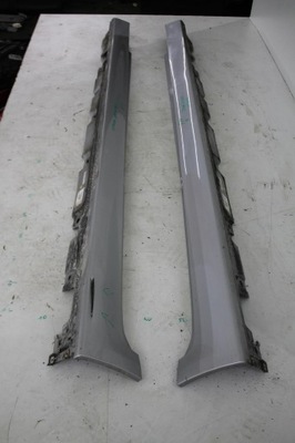 Молдинг накладка порог левая 7237079 bmw f11 фото №1