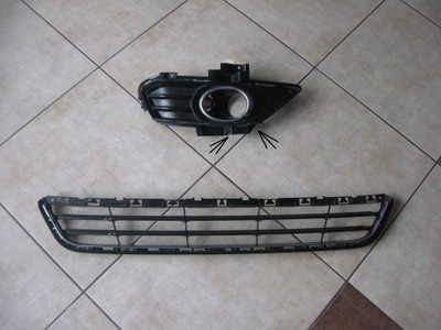 Решітка бампера - середня - ford mondeo mk5 фото №1