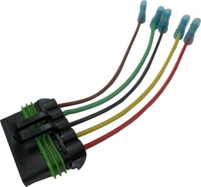 Citroen jumper штекер електропроводка mech двірник фото №1