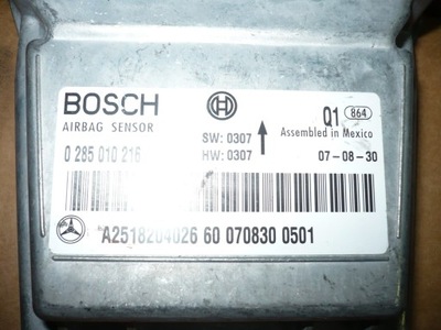 Датчик подушка безпеки mercedes w164 ml 1648204026 фото №1