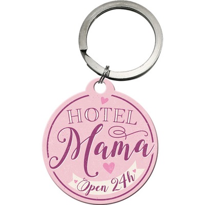 KEYRING HOTEL MAMA OPEN 24H METAL NOSTALGIC 48031  