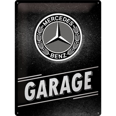 Tablica szyld MERCEDES-BENZ GARAGE blacha 30x40