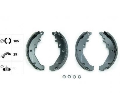 Textar тормозные колодки тормозные fiat siena фото №1