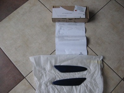 Молдинг бампера - перед - honda accord viii lift фото №1