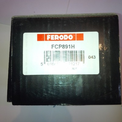 FERODO RACING DS2500 PORCHE 911, AUDI S A8 FCP891H