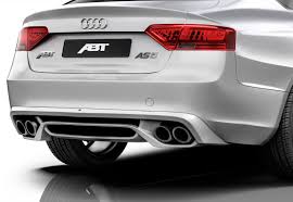 Abt audi a5 lift s-line спойлер диффузор sportback фото №1