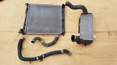 Радиатор воды tucson 1,7 crdi 2017 год оригинал  om фото №1