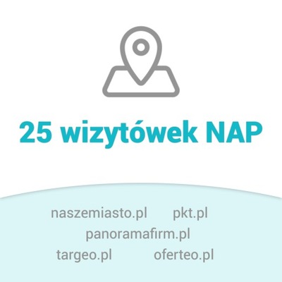 25 Wizytówek NAP, Pozycjonowanie lokalne