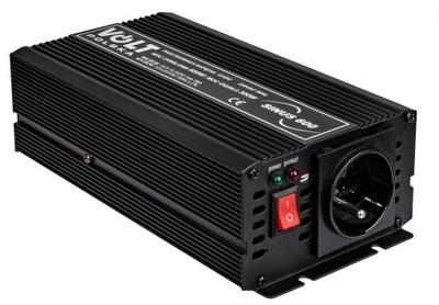 PRZETWORNICA NAPIĘCIA PRĄDU SINUS 600 12V 230V 600W