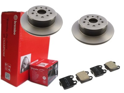 DISCOS ZAPATAS BREMBO PARTE TRASERA LEXUS IS 200 300 307MM  