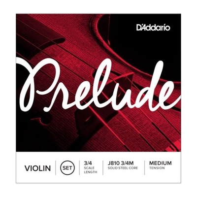 Struny do skrzypiec 3/4 Prelude D'Addario J810 M